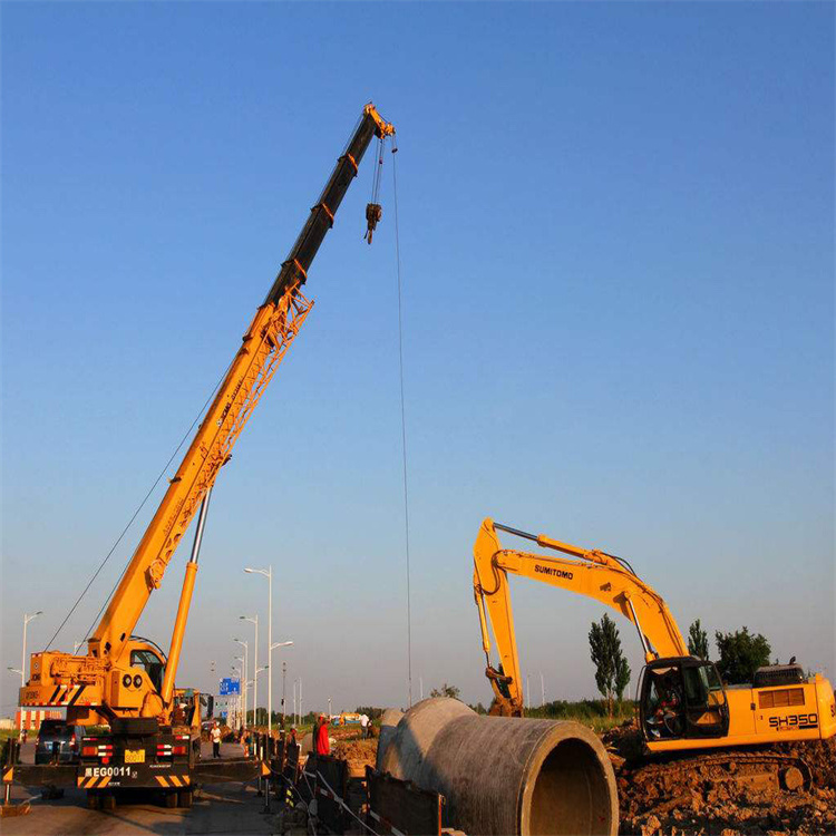 栖霞25吨吊车吊8吨,最远吊多少米